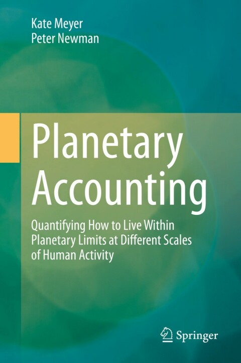 Cover image for book Planetary Accounting