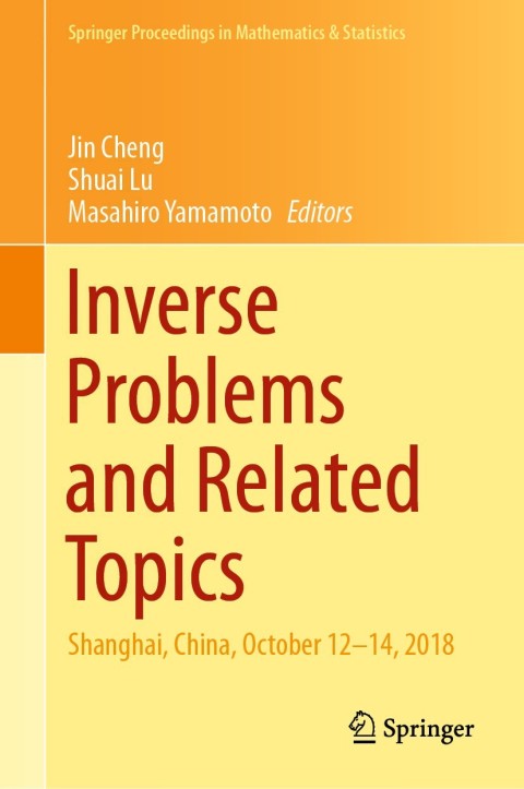 Cover image for book Inverse Problems and Related Topics