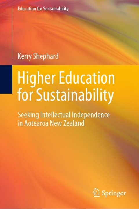 Cover image for book Higher Education for Sustainability