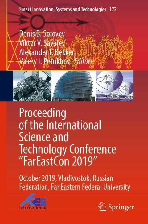 Cover image for book Proceeding of the International Science and Technology Conference "FarEastСon 2019"