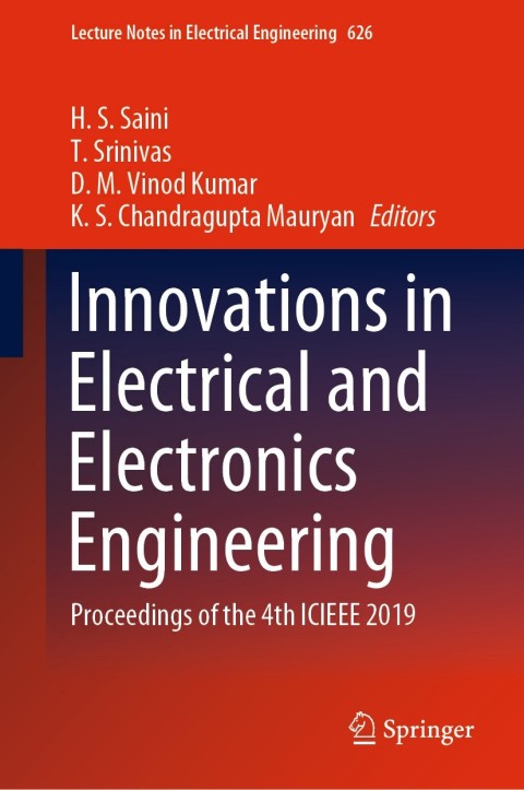 Cover image for book Innovations in Electrical and Electronics Engineering