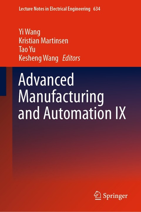 Cover image for book Advanced Manufacturing and Automation IX