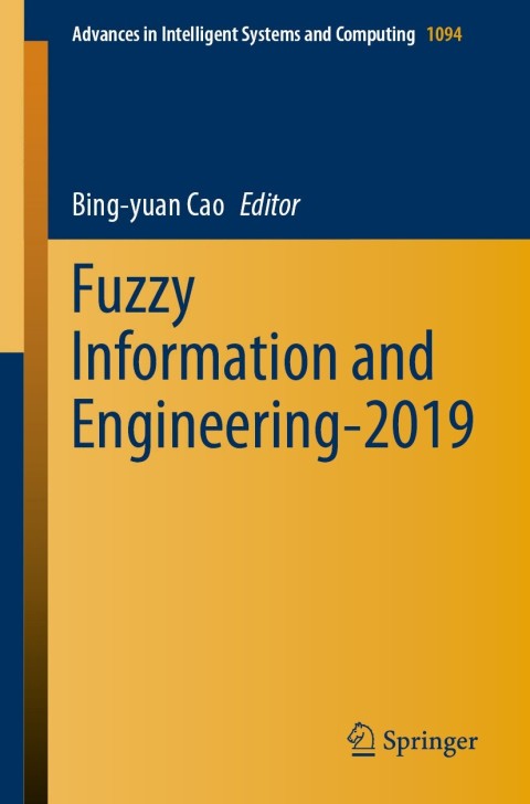 Cover image for book Fuzzy Information and Engineering-2019