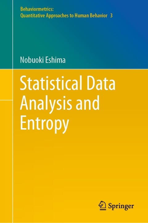 Cover image for book Statistical Data Analysis and Entropy