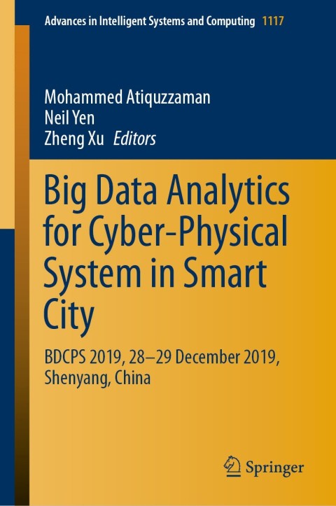 Cover image for book Big Data Analytics for Cyber-Physical System in Smart City