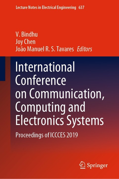 Cover image for book International Conference on Communication, Computing and Electronics Systems
