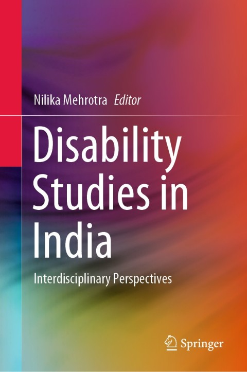 Cover image for book Disability Studies in India