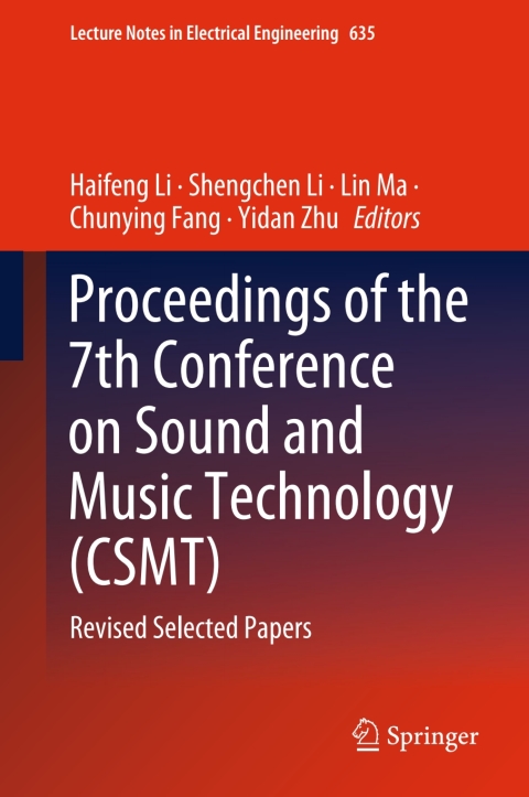Cover image for book Proceedings of the 7th Conference on Sound and Music Technology (CSMT)