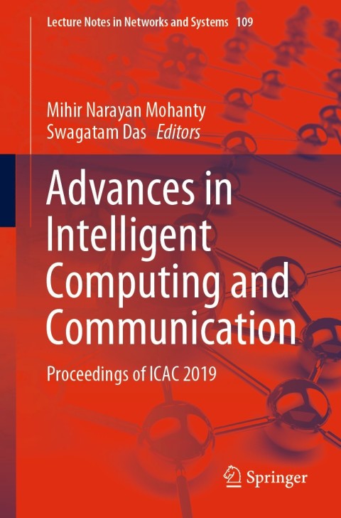 Cover image for book Advances in Intelligent Computing and Communication