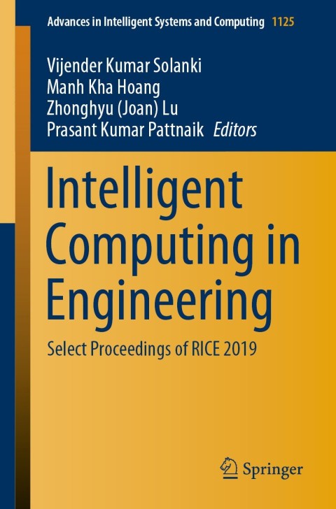 Cover image for book Intelligent Computing in Engineering