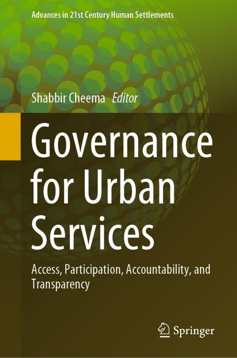 Cover image for book Governance for Urban Services