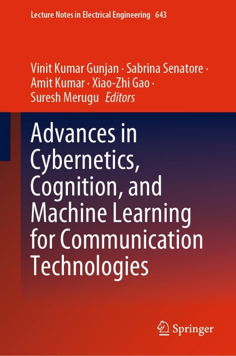 Cover image for book Advances in Cybernetics, Cognition, and Machine Learning for Communication Technologies