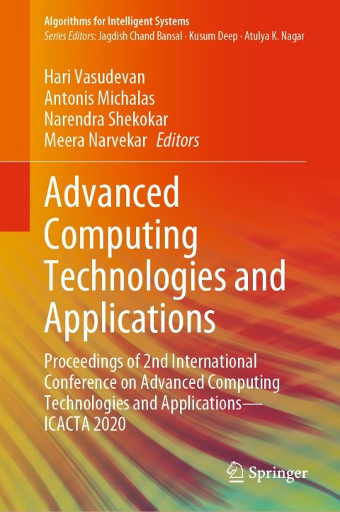 Cover image for book Advanced Computing Technologies and Applications