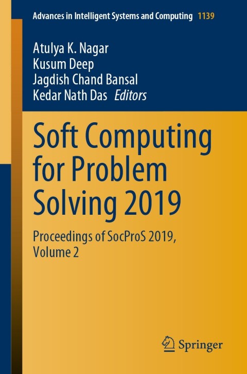 Cover image for book Soft Computing for Problem Solving 2019