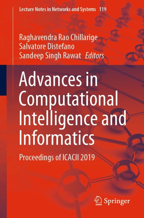 Cover image for book Advances in Computational Intelligence and Informatics