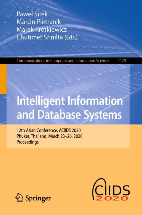 Cover image for book Intelligent Information and Database Systems