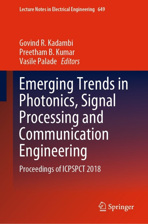 Cover image for book Emerging Trends in Photonics, Signal Processing and Communication Engineering