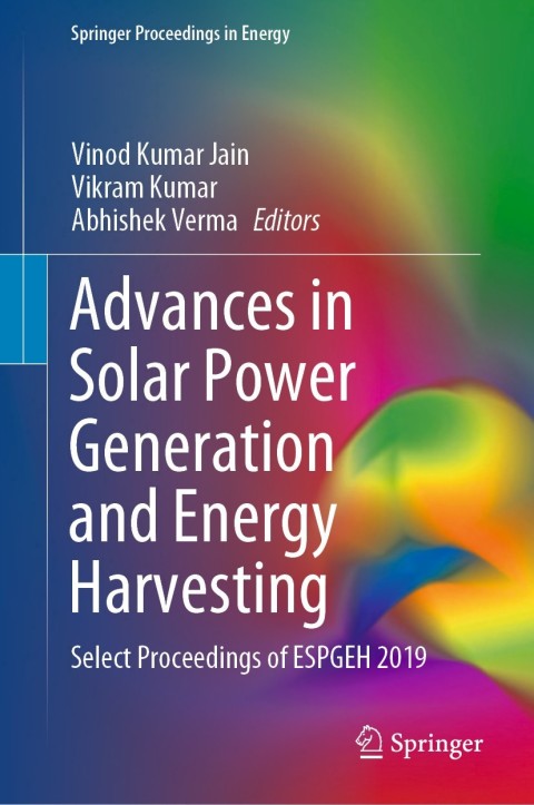 Cover image for book Advances in Solar Power Generation and Energy Harvesting