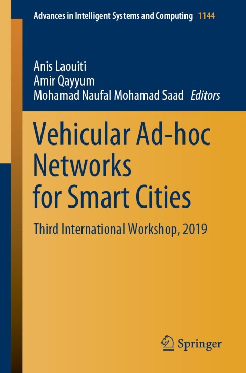 Cover image for book Vehicular Ad-hoc Networks for Smart Cities