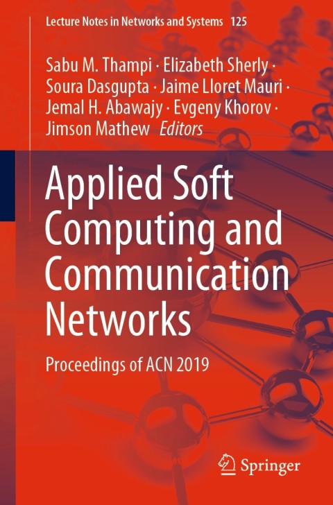 Cover image for book Applied Soft Computing and Communication Networks