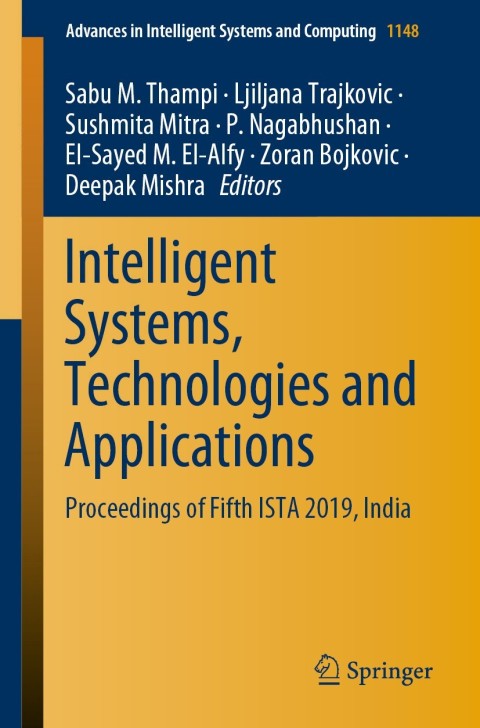Intelligent Systems, Technologies and Applications 