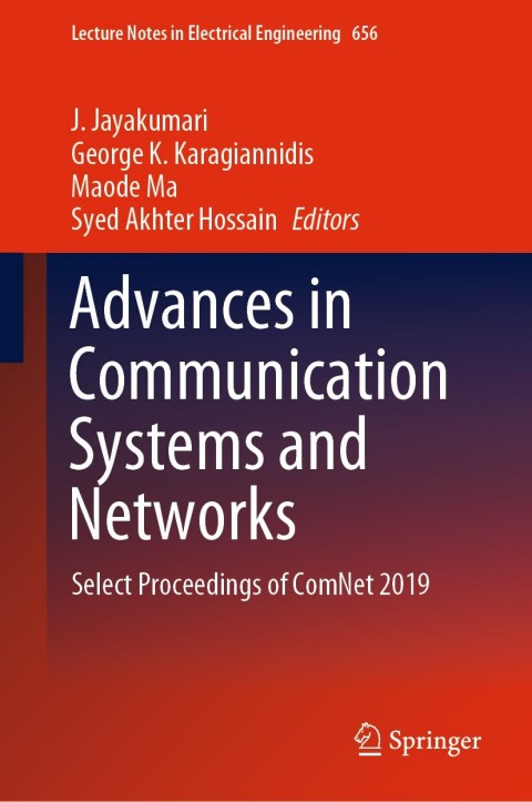 Cover image for book Advances in Communication Systems and Networks