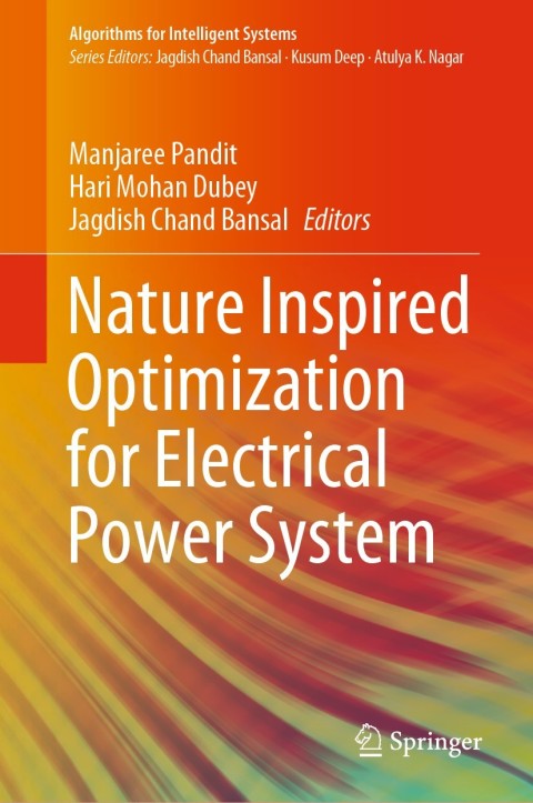 Cover image for book Nature Inspired Optimization for Electrical Power System