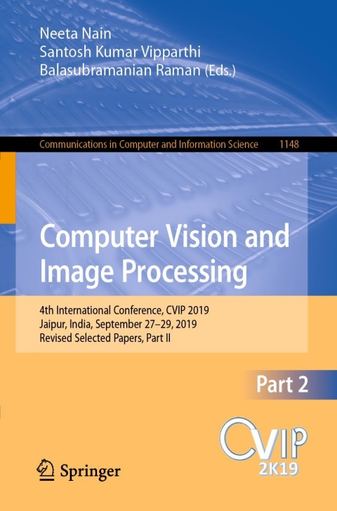 Cover image for book Computer Vision and Image Processing