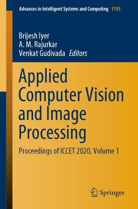 Cover image for book Applied Computer Vision and Image Processing