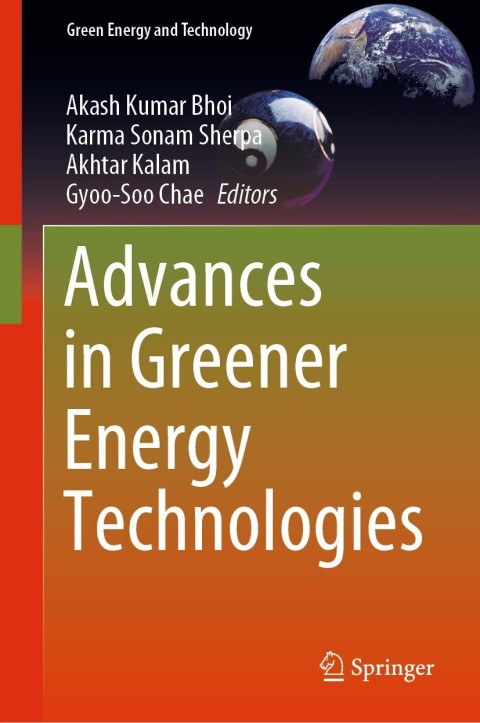 Cover image for book Advances in Greener Energy Technologies
