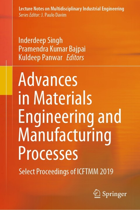 Cover image for book Advances in Materials Engineering and Manufacturing Processes