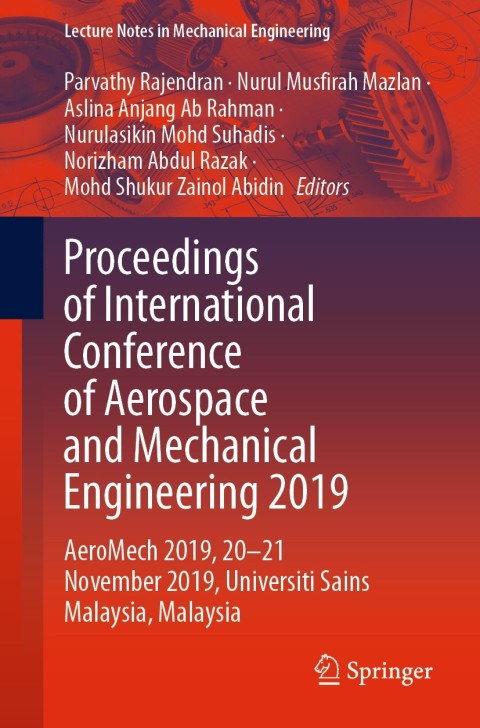 Cover image for book Proceedings of International Conference of Aerospace and Mechanical Engineering 2019