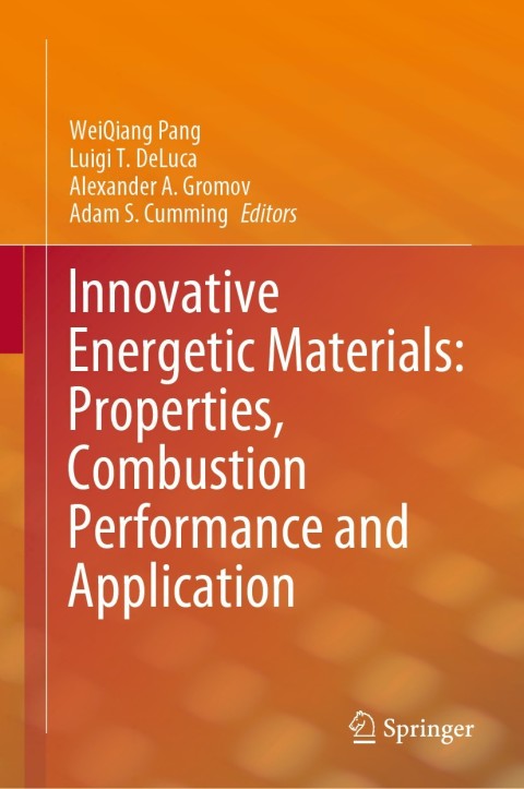 Cover image for book Innovative Energetic Materials: Properties, Combustion Performance and Application