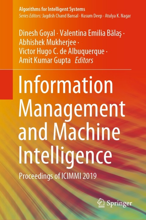 Information Management and Machine Intelligence 