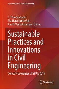Cover image: Sustainable Practices and Innovations in Civil Engineering 1st edition 9789811551000