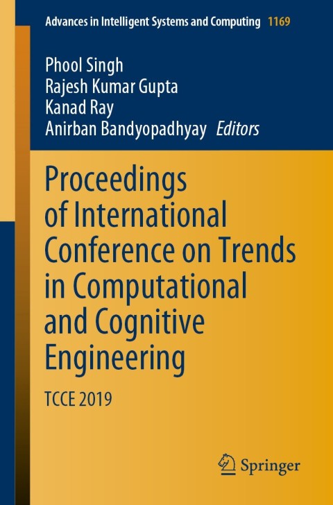 Cover image for book Proceedings of International Conference on Trends in Computational and Cognitive Engineering