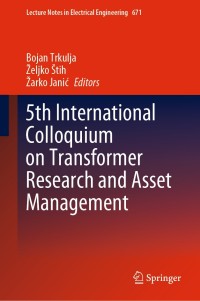Cover image: 5th International Colloquium on Transformer Research and Asset Management 1st edition 9789811555992