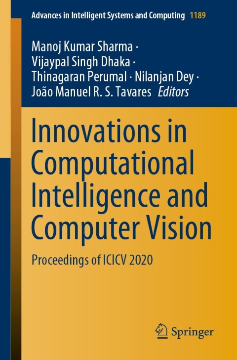 Innovations in Computational Intelligence and Computer Vision 