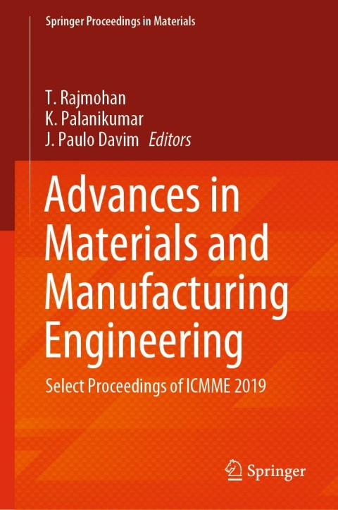 Cover image for book Advances in Materials and Manufacturing Engineering