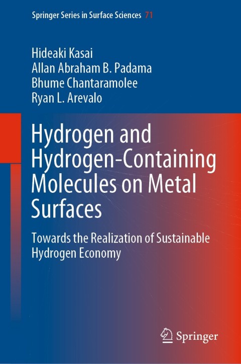 Cover image for book Hydrogen and Hydrogen-Containing Molecules on Metal Surfaces
