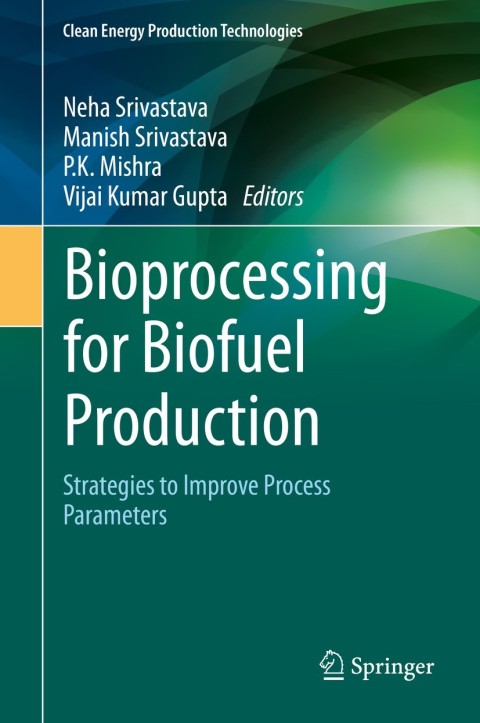 Cover image for book Bioprocessing for Biofuel Production