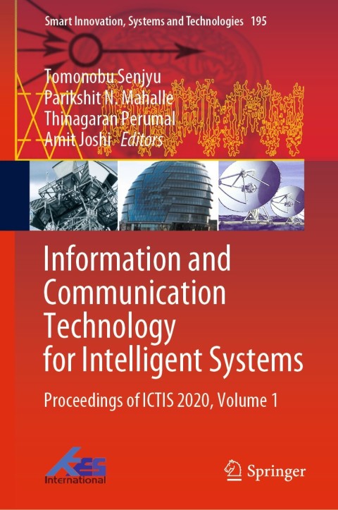 Information and Communication Technology for Intelligent Systems 
