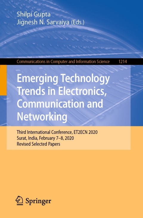Cover image for book Emerging Technology Trends in Electronics, Communication and Networking