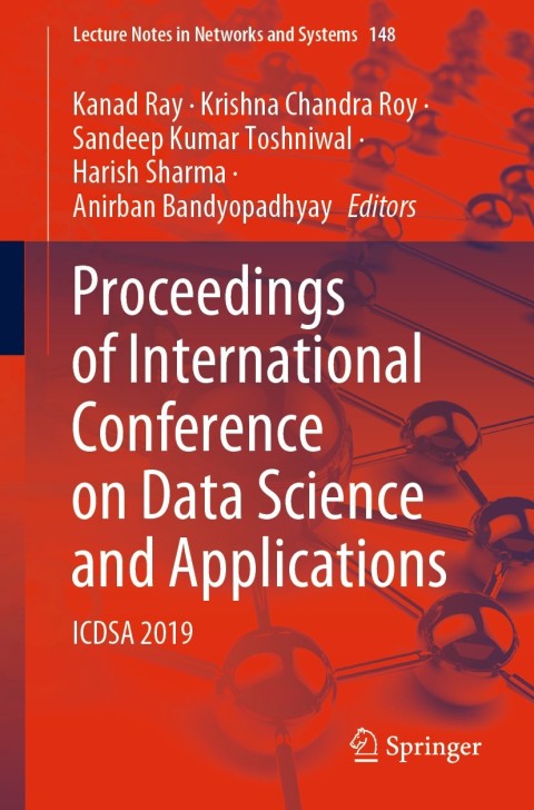 Proceedings of International Conference on Data Science and Applications 
