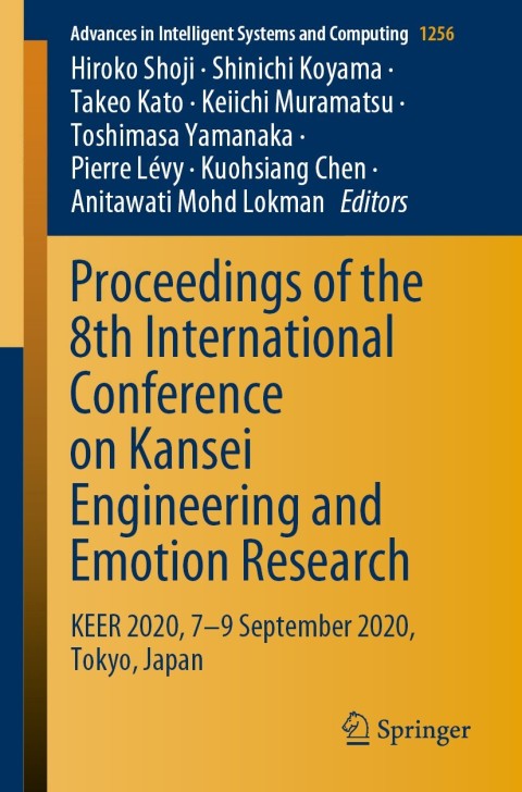 Cover image for book Proceedings of the 8th International Conference on Kansei Engineering and Emotion Research