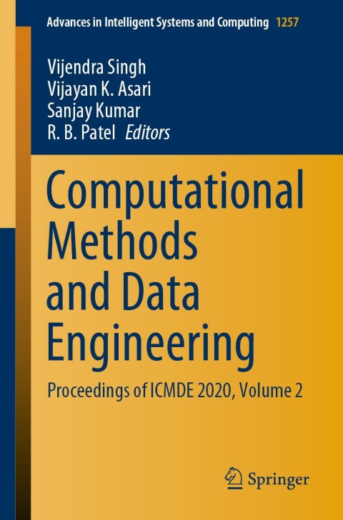 Computational Methods and Data Engineering 