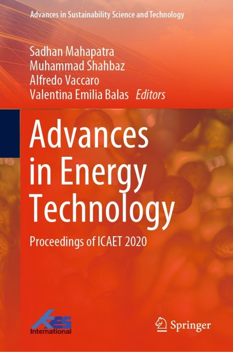 Cover image for book Advances in Energy Technology