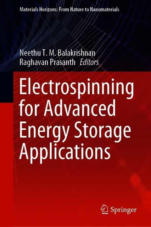 Cover image for book Electrospinning for Advanced Energy Storage Applications