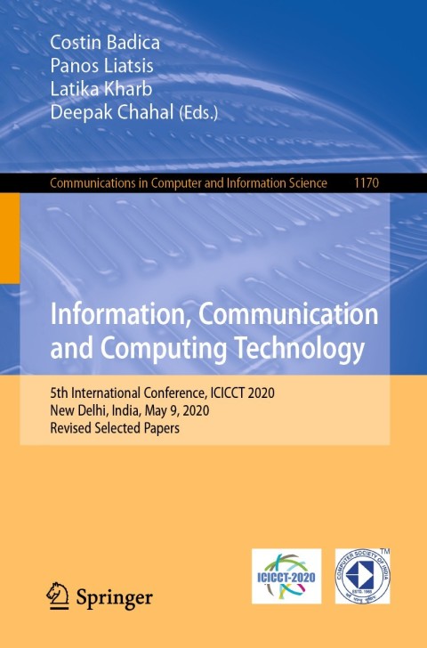 Cover image for book Information, Communication and Computing Technology