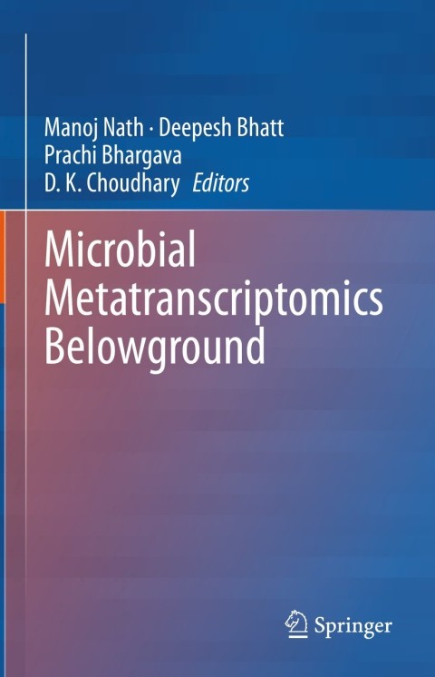 Cover image for book Microbial Metatranscriptomics Belowground